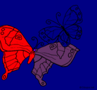Dibujo Mariposas pintado por jennyperez