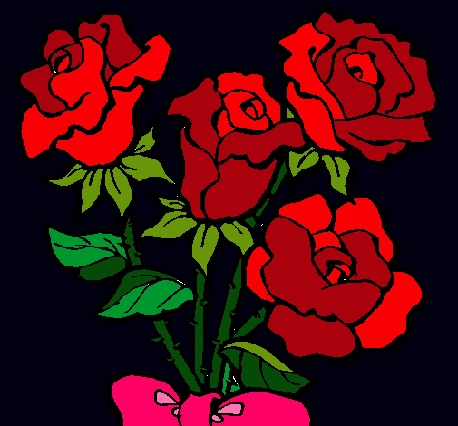 Ramo de rosas