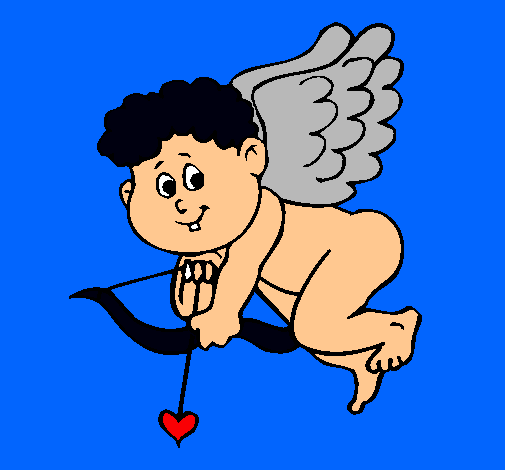 Dibujo Cupido pintado por Felipe7