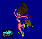 Dibujo Polly Pocket 14 pintado por critina