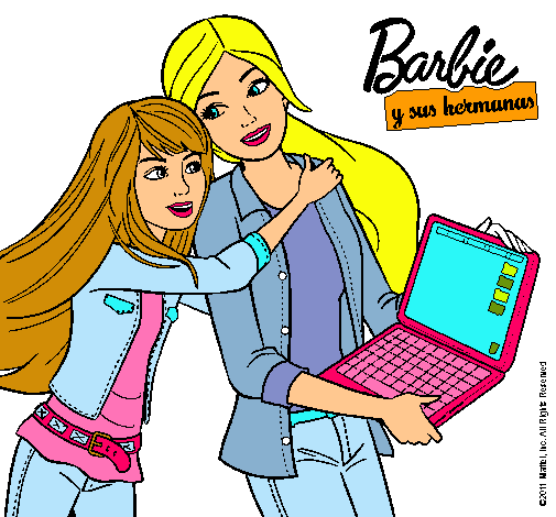 El nuevo portátil de Barbie