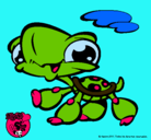 Dibujo Tortuga Littlest Pet Shop pintado por cowco