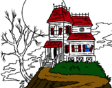 Dibujo Casa encantada pintado por sergioteruel