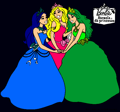 Barbie y sus amigas princesas