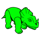 Dibujo Triceratops II pintado por Pirus