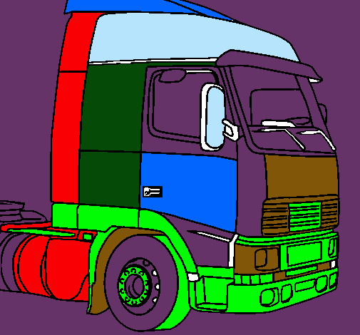 Dibujo Camión pintado por sergioms