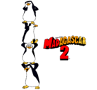 Dibujo Madagascar 2 Pingüinos pintado por vbjkgvh