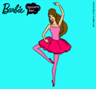 Dibujo Barbie bailarina de ballet pintado por Aneska