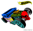 Dibujo Hot Wheels 8 pintado por lauragbv