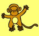 Dibujo Mono pintado por cestrada2