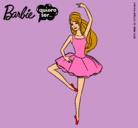 Dibujo Barbie bailarina de ballet pintado por tavitaxia