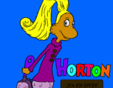 Dibujo Horton - Sally O'Maley pintado por catherin