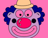 Dibujo Payaso pintado por CHULY