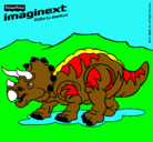 Dibujo Imaginext 13 pintado por sara52