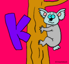 Dibujo Koala pintado por eliizzaa