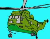 Dibujo Helicóptero al rescate pintado por pablove