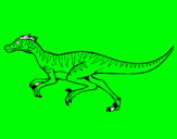 Dibujo Velociraptor pintado por gabis