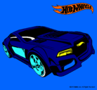 Dibujo Hot Wheels 5 pintado por mustang