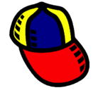Dibujo Gorra de béisbol pintado por rhrh