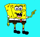 Dibujo Bob Esponja pintado por cndch