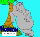 Dibujo Horton pintado por RHUGFYGGGFCG