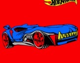 Dibujo Hot Wheels 3 pintado por kike724