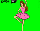 Dibujo Barbie bailarina de ballet pintado por baremartan