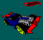 Dibujo Hot Wheels 9 pintado por Alexo