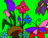 Dibujo Fauna y flora pintado por jimana