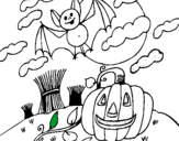 Dibujo Paisaje de Halloween pintado por Sigfrid