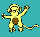 Dibujo Mono pintado por cestrada2