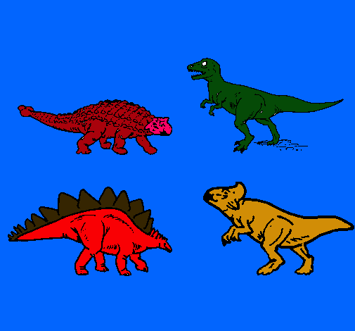 Dinosaurios de tierra