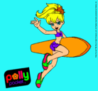 Dibujo Polly Pocket 3 pintado por mirrolli