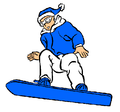 Dibujo Snowboard pintado por bruslessdf