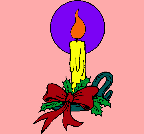 Vela de navidad