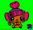 Dibujo Ratoncito Littlest Pet Shop pintado por niolas