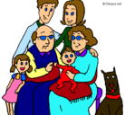 Dibujo Familia pintado por xxxxxxx