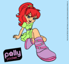 Dibujo Polly Pocket 9 pintado por shopy