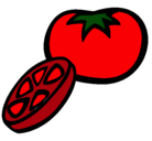 Dibujo Tomate pintado por elis-