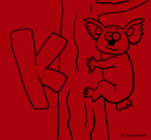 Dibujo Koala pintado por manolete