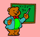 Dibujo Profesor oso pintado por Noafd