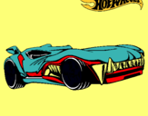 Dibujo Hot Wheels 3 pintado por anais001