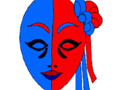 Dibujo Máscara italiana pintado por Raskol