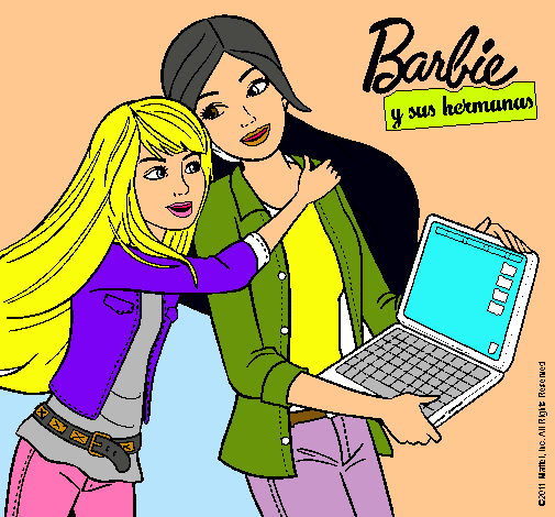 El nuevo portátil de Barbie