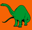 Dibujo Braquiosaurio II pintado por Desita