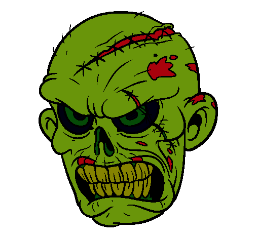 Dibujo Zombie pintado por Raskol