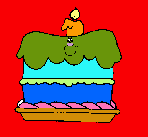 Pastel de cumpleaños