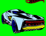 Dibujo Hot Wheels 12 pintado por mustang