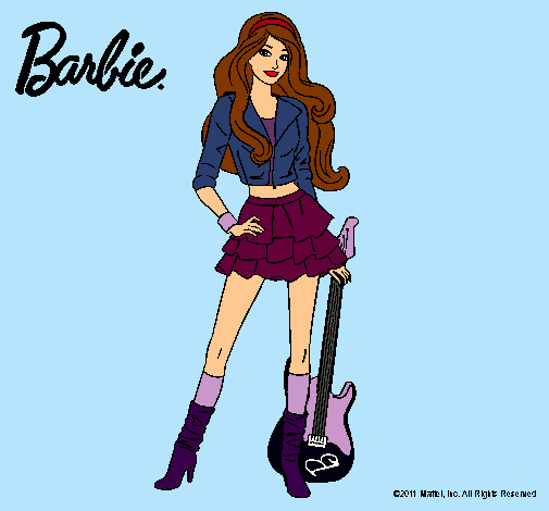 Barbie rockera