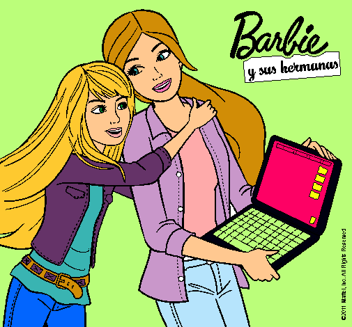 El nuevo portátil de Barbie